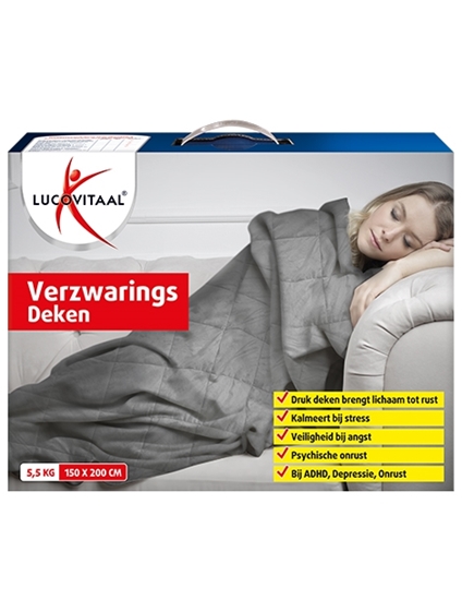 LUCOVITAAL VERZWARINGSDEKEN 150 X 200 CM 1 ST